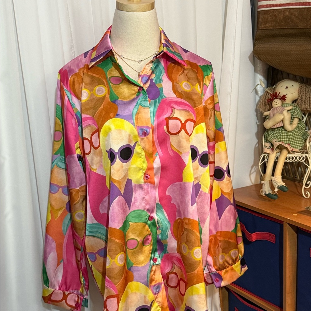 Colorful Women's Blouse